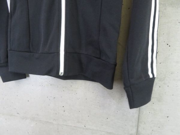 1110b35◆良品◆adidas アディダス トレフォイル 3ストライプ トラックジャージ ジャケット XS/ブルゾン/スポーツ/ヨーロッパ/オリジナルス_画像5