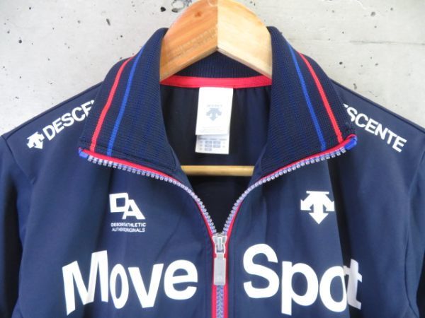 031c23◆良品です◆DESCENTE デサント【MOVE SPORTS ムーブスポーツ】トラックジャージ ジャケット M/ブルゾン/ウインドブレーカー/女性_画像4