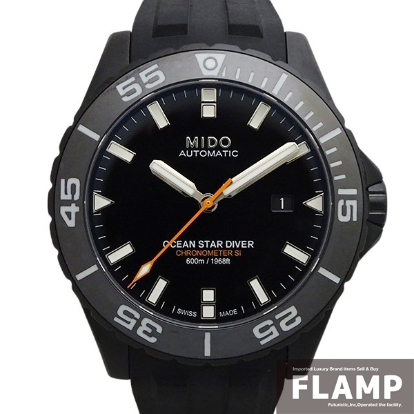 アメリカ通販ファッション MIDO ミドー オーシャンスター ダイバー600 M026.608.37.051.00 自動巻き メンズ 腕時計【新品】 3針+カレンダー