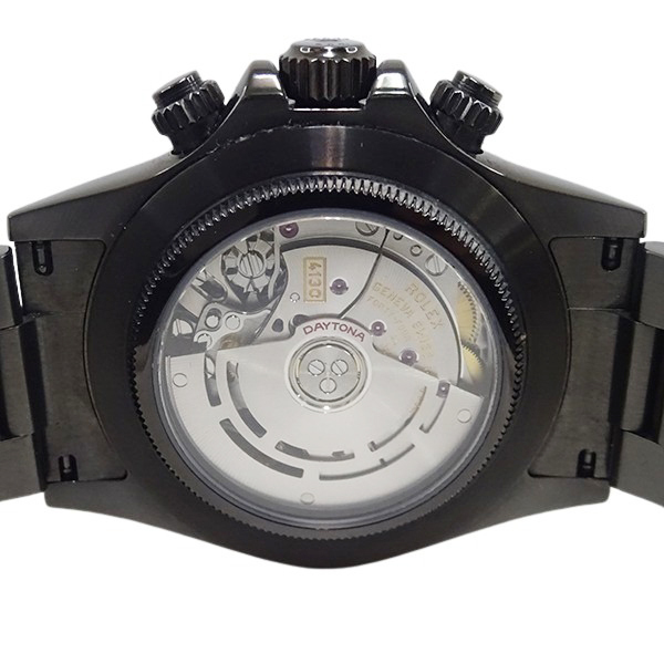 ROLEX Rolex Cosmo graph Daytona 116520 Random number DLC coating custom men's wristwatch [ beautiful goods used ]