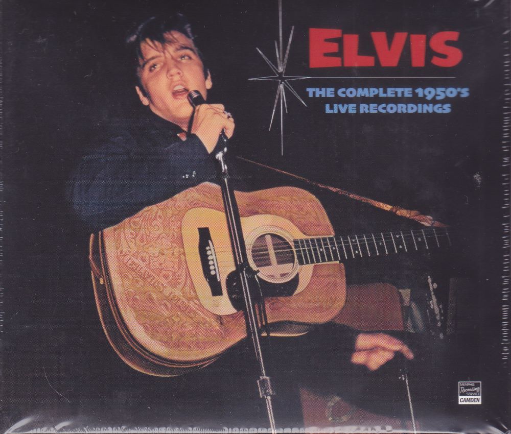 ■新品■Elvis Presley エルヴィス・プレスリー/Elvis -the complete 1950's live recordings(3CDs)の画像1