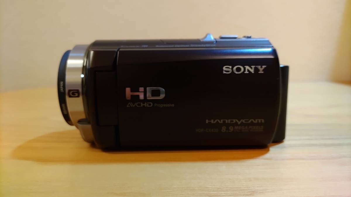★★１円スタート★★　SONY Handyam HDR-CX430V　中古　予備バッテリー２個、SDカード付（128GB）_画像5