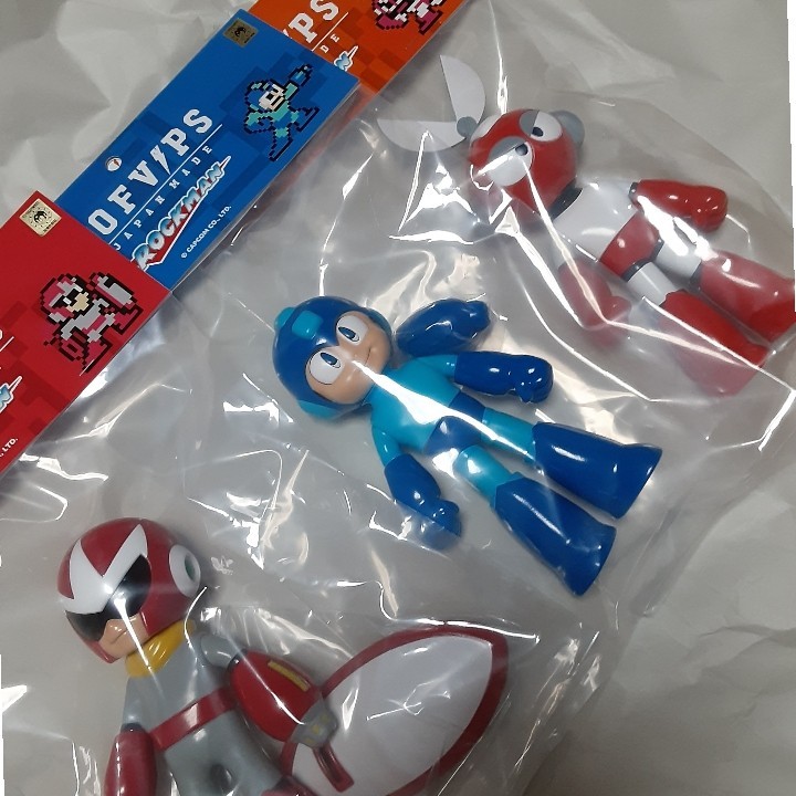 未開封3体セット SOFVIPS ソフビ ロックマン カットマン 未開封3体セット SOFVIPS ソフビ ロックマン カットマン