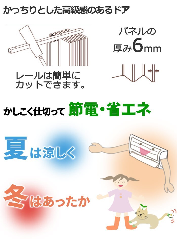 パネルドア パネル6mm厚の高級感 透明感ある曇りガラス調 パネルドア パネル6mm厚の高級感 透明感ある曇りガラス調