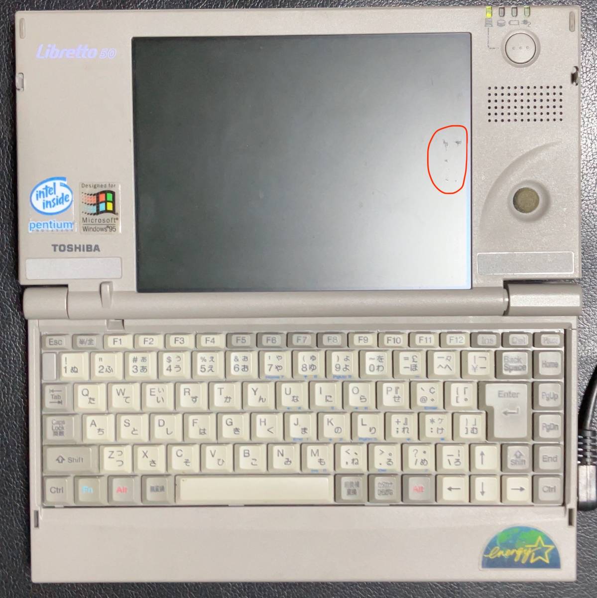 東芝 リブレット Toshiba Libretto 50 CT　画面表示せず_画像1