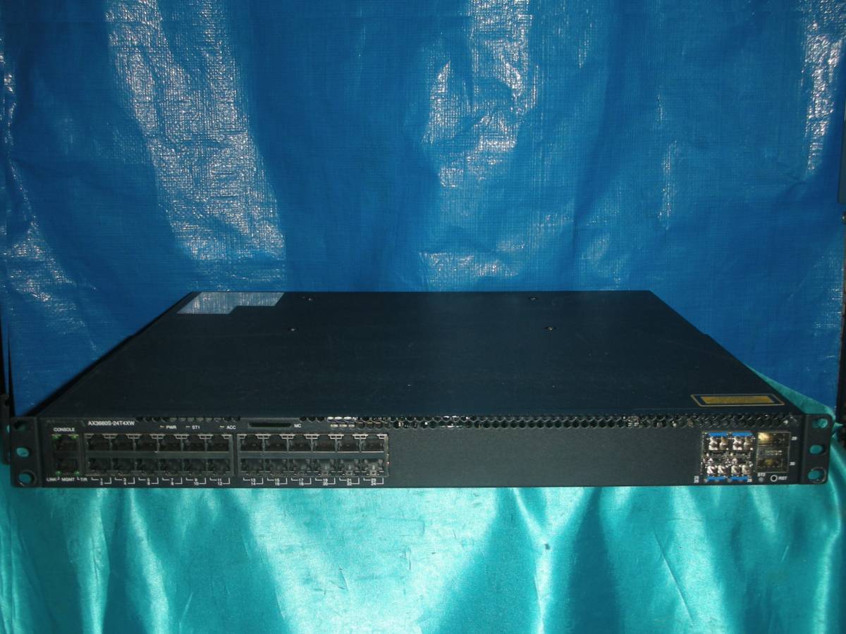 *L3 GbE Switch!Alaxala AX3660S-24T4XW [AX-3660-24T4XWNSL]!(#F9-611)[140 size ]*