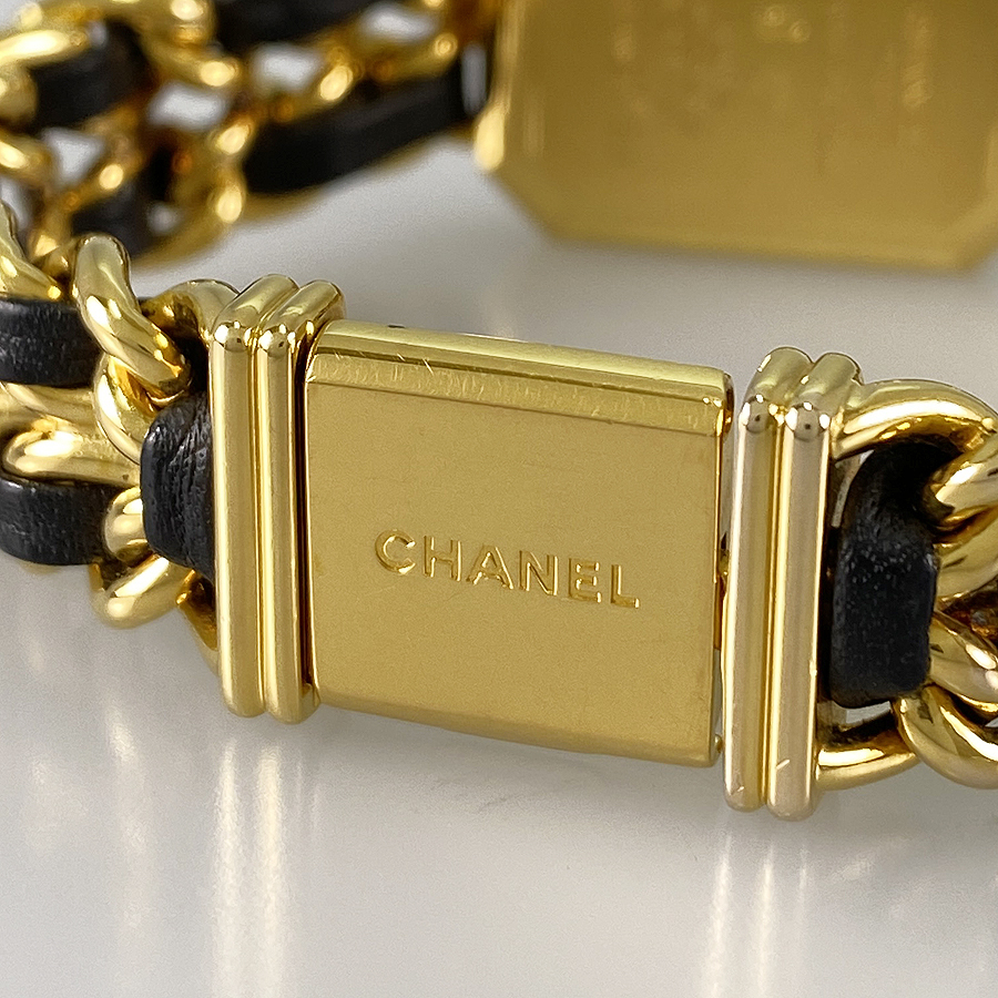 Chanel Premiere L size H0001 lady's wristwatch rkd[ used ]