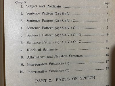 ｃ◆　昭和 教科書　高等学校　英語　MY ENGLISH　Grammar Composition　１　昭和46年　旺文社　文部省　当時物　/　N41_画像2