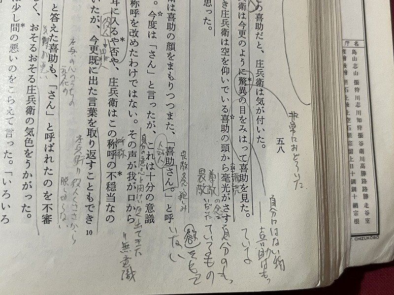 ｚ◆　昭和教科書　高等学校　精選　国語Ⅱ　昭和60年三版発行　著作者・市古貞次 長谷川泉 築島裕ほか32名　明治書院　当時物　/　 N34_画像5