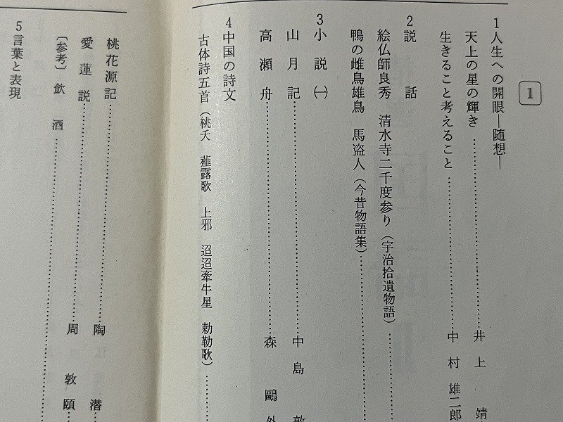 ｚ◆　昭和教科書　高等学校　精選　国語Ⅱ　昭和60年三版発行　著作者・市古貞次 長谷川泉 築島裕ほか32名　明治書院　当時物　/　 N34_画像2