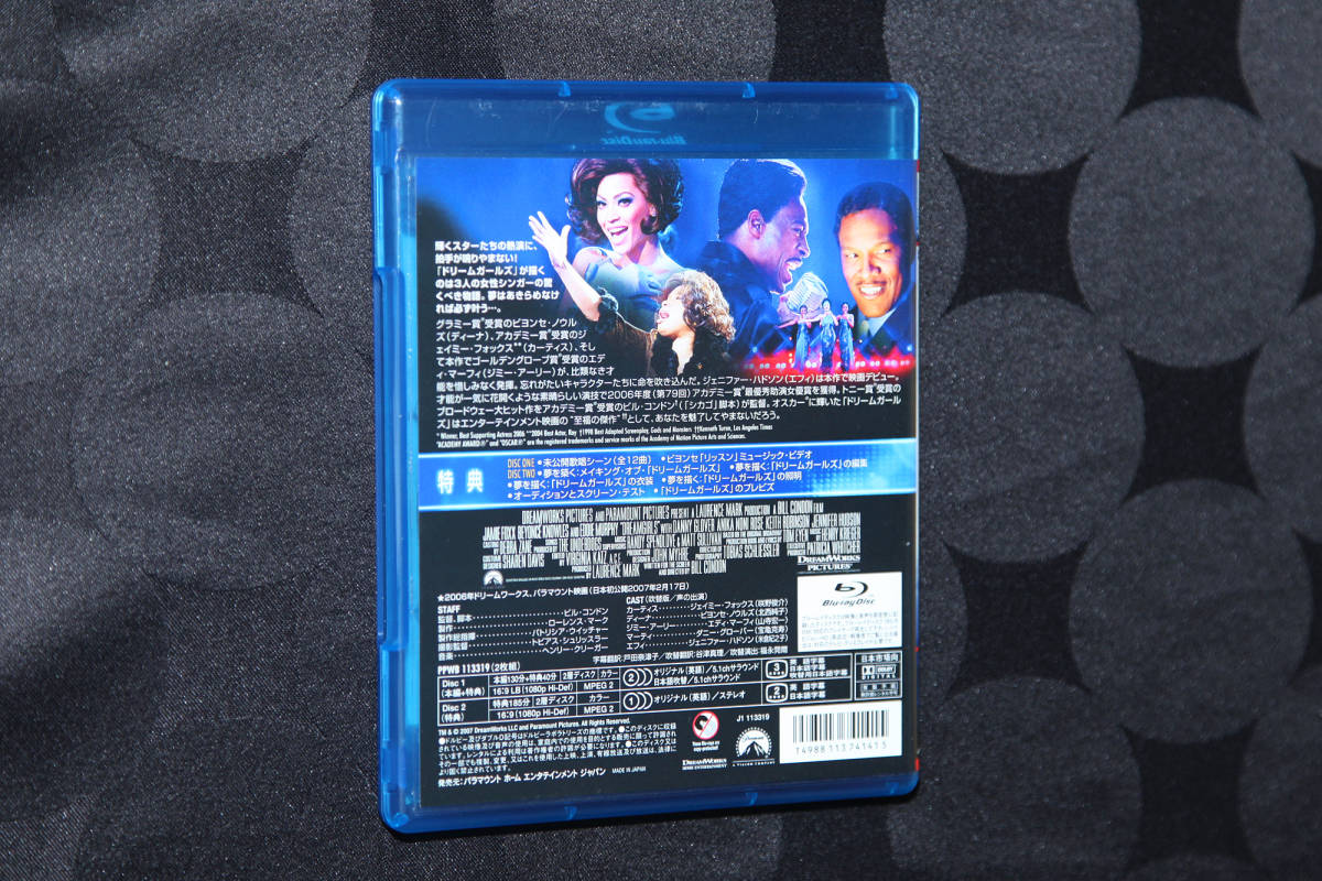 廃盤 セル版 2枚組 ドリームガールズ スペシャル・コレクターズ・エディション Blu-ray ビヨンセ ジェイミー・フォックス 日本語吹替_画像2