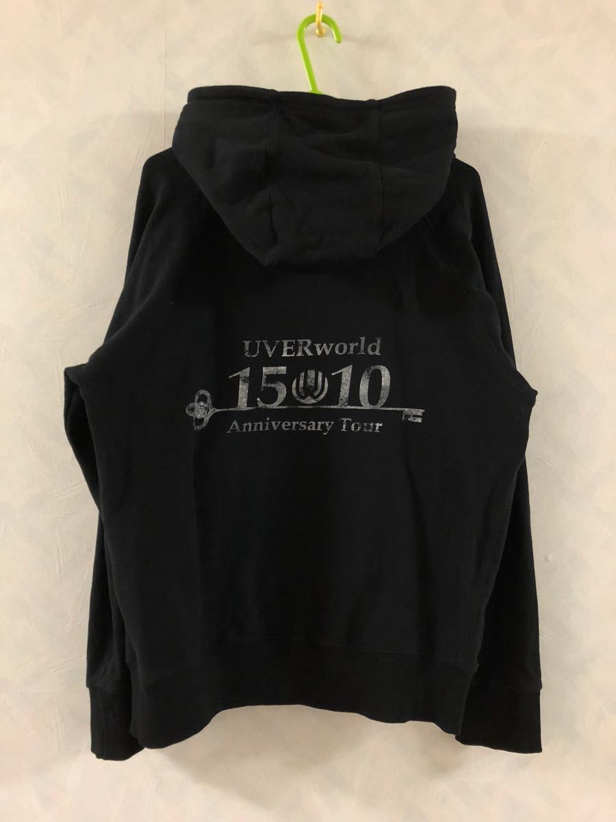 UVERworld 15&10 Anniversary Tour パーカー サイズM ウーバーワールド_画像2