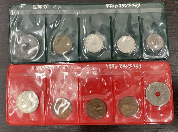 M　世界のコイン　コレクション　ケネディ・スタンプ・クラブ　12点　古銭　外貨　SK①_画像5