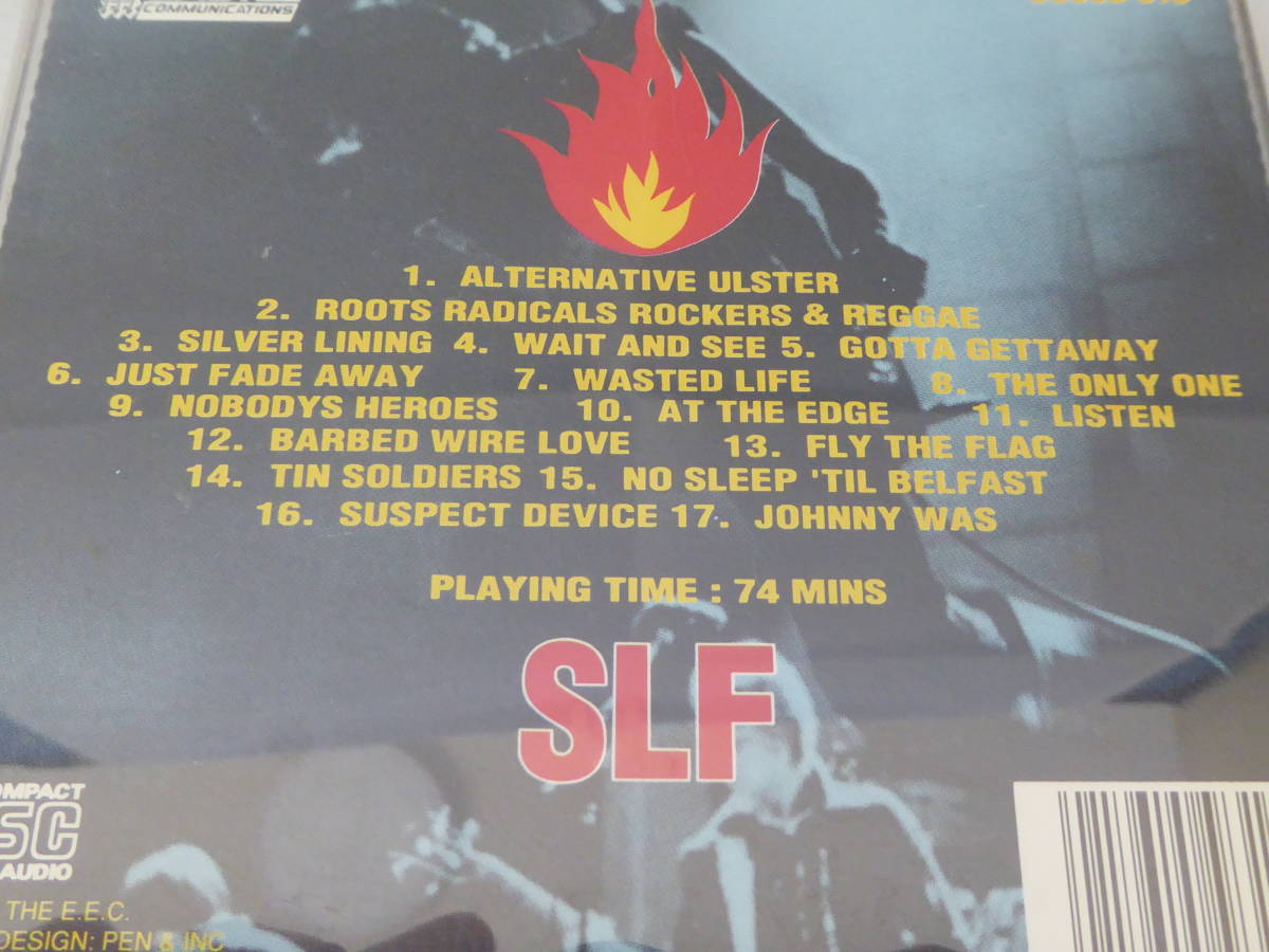 レア!Stiff Little Fingers(スティッフ・リトル・フィンガーズ)『NO SLEEP TIL BELFAST』SLF/アルバム/CD/パンク ロック バンド/輸入盤_画像4