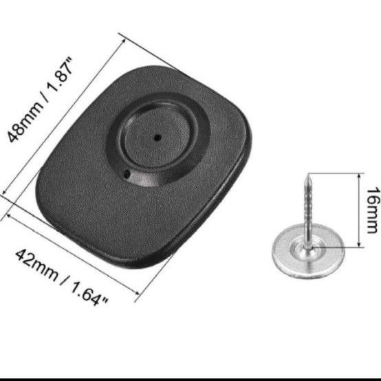 100個】盗難防止小売セキュリティハードタグ ピン付き