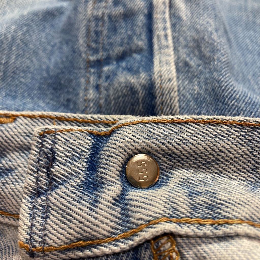 状態良好☆90s USA製 Levis 501 W35L36 ビンテージ リーバイス 501 92年製 555 米国製 80s_画像7