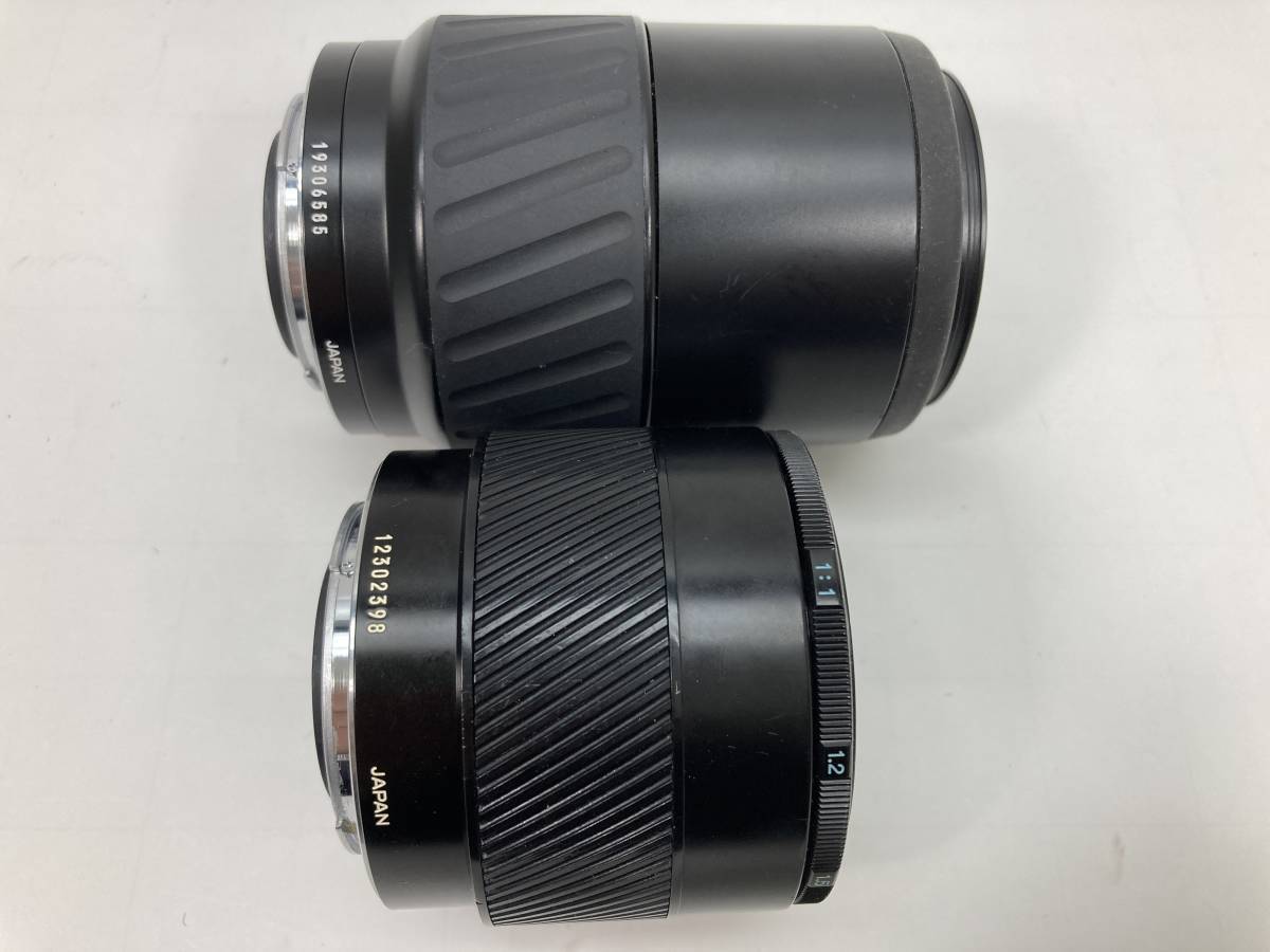  ミノルタ MINOLTA AF MACRO 50mm F2.8 単焦点レンズ/ZOOM 100-300mm F4.5-5.6 セット_画像5