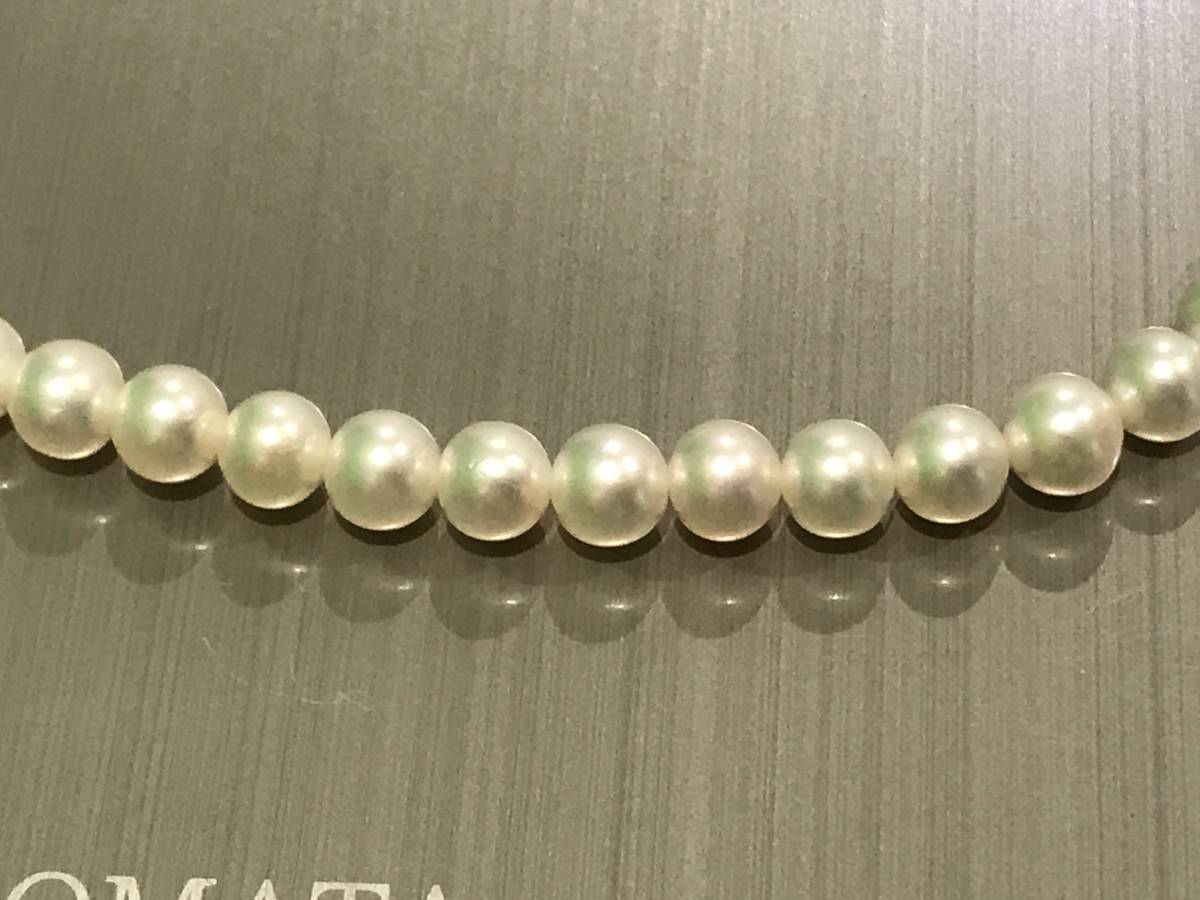  ベビーパール ネックレス 約14g 真珠 約38㎝ 美品_画像5