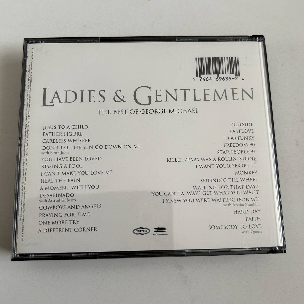 2CD☆☆☆Ladies & Gentlemen: The Best of George Michael ジョージ・マイケル ☆☆☆ベスト_画像2
