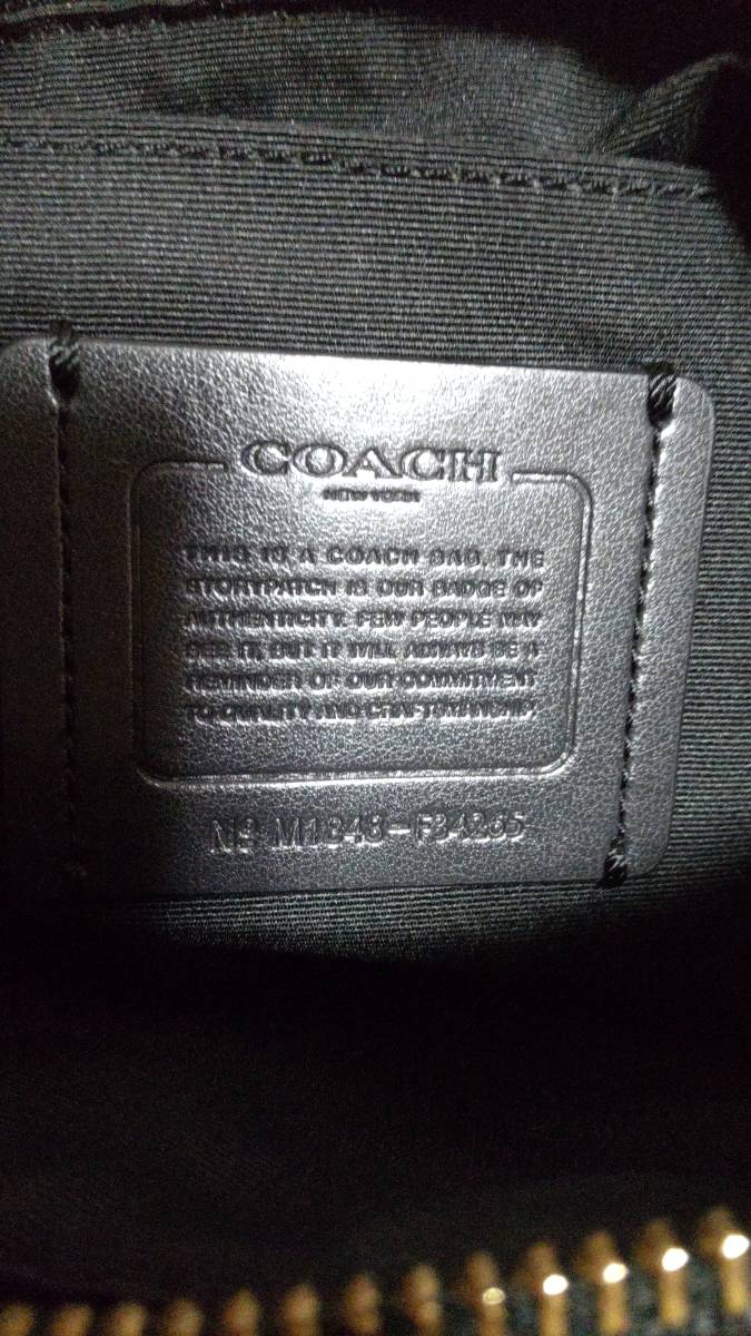 即決 コーチ COACH ハンドバッグ/クラッチバッグ/斜め掛けショルダーバッグ 3way 黒