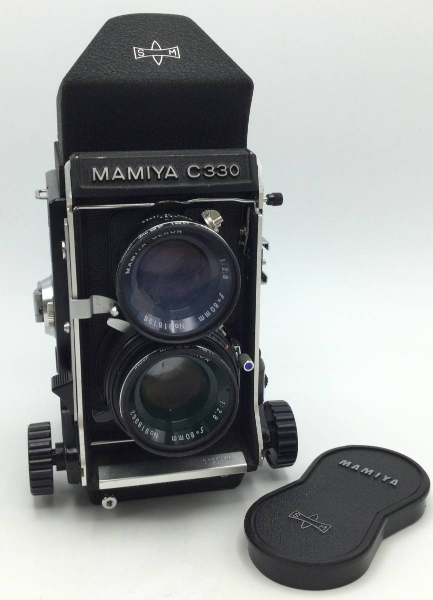 EE71■＜動作/精度未確認＞フィルムカメラ MAMIYA マミヤ C330 Professional f / SEKOR 1:2.8 f=80mm 二眼 現状品 ジャンク品 ■ _画像1