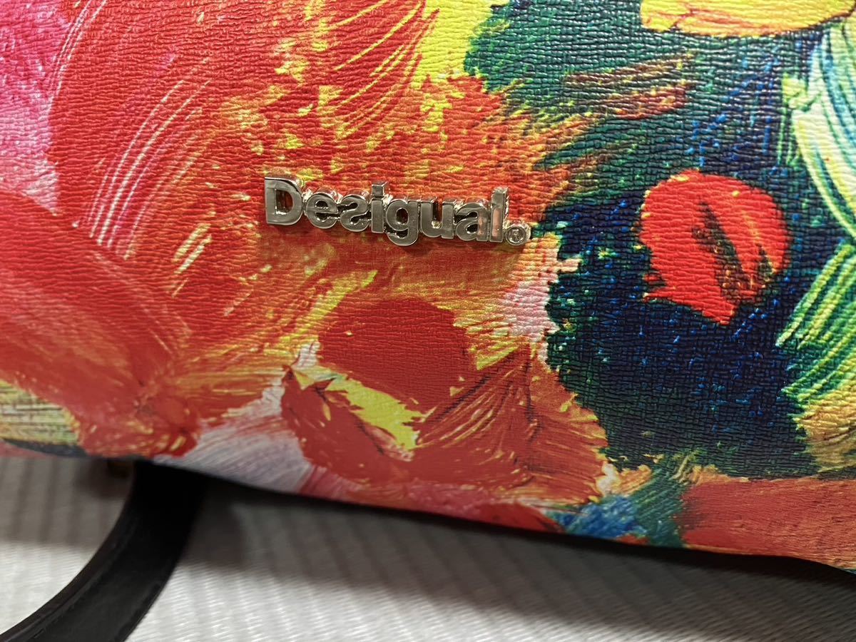 Desigual デシグアル リバーシブル リュック 花柄 リュックサック_画像5