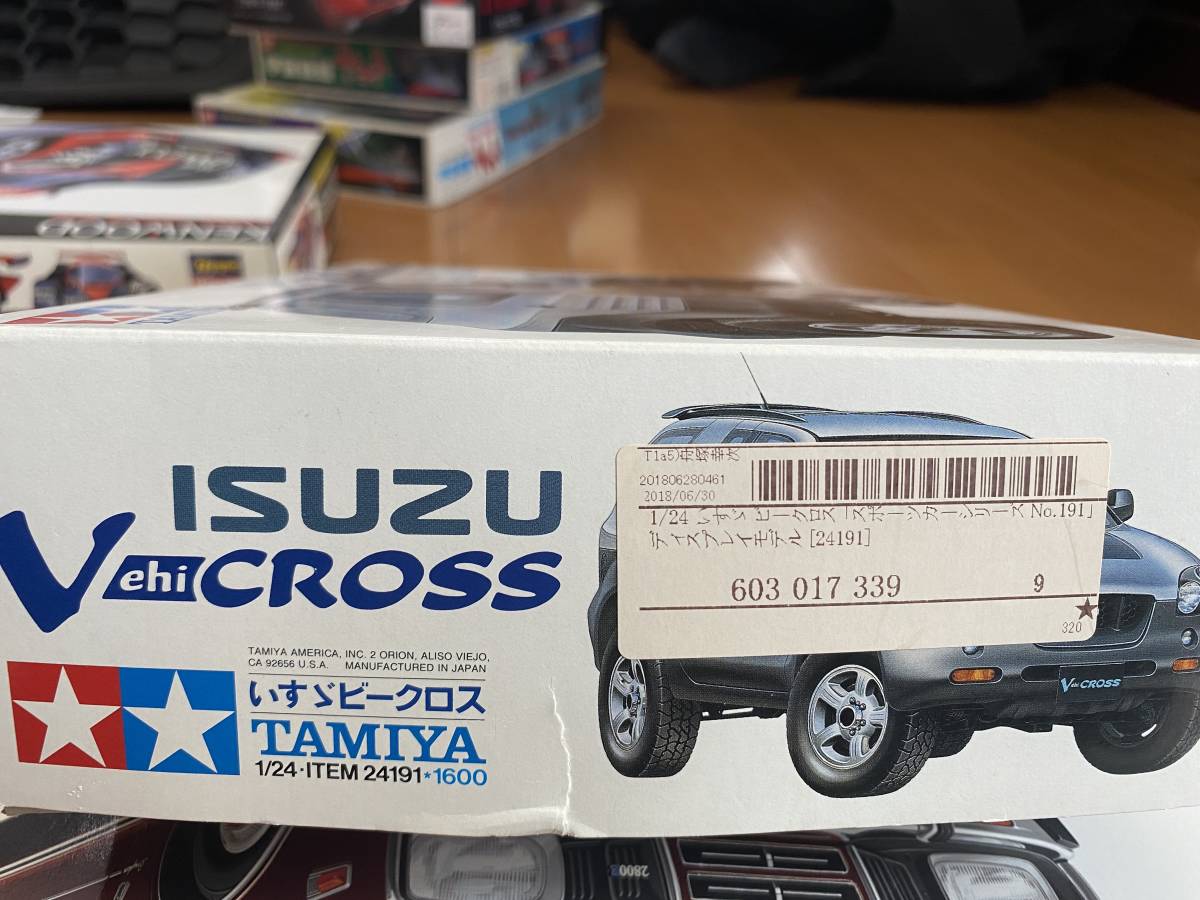 ★タミヤ☆ いすゞ ビークロス ISUZU VehiCROSS 1/24スポーツカーシリーズ TAMIYA_画像2