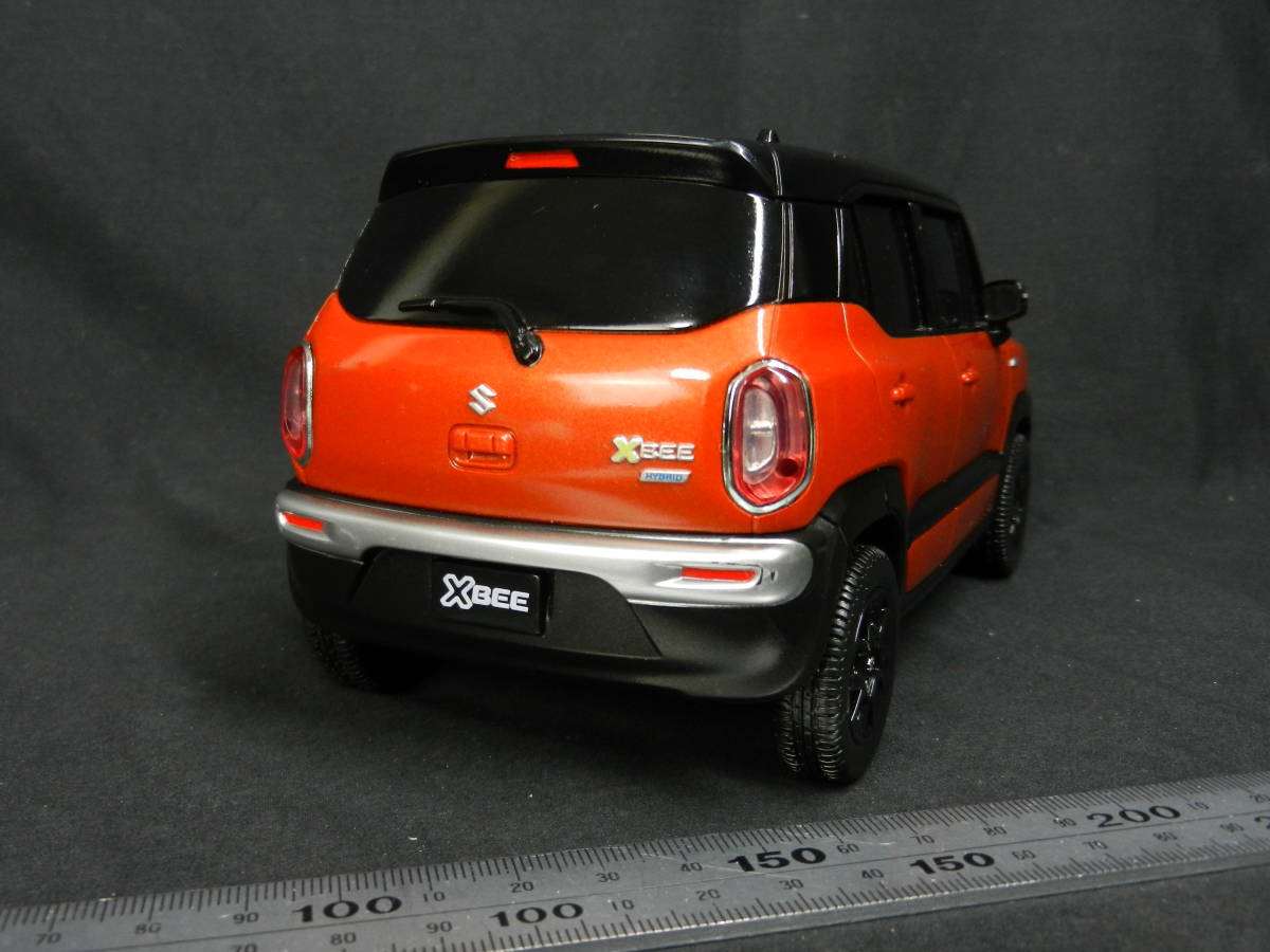 1/18 スズキ クロスビー ミニカー 非売品 中古 箱なし フレイムオレンジパールメタリック/ブラック SUZUKI X BEE_画像7