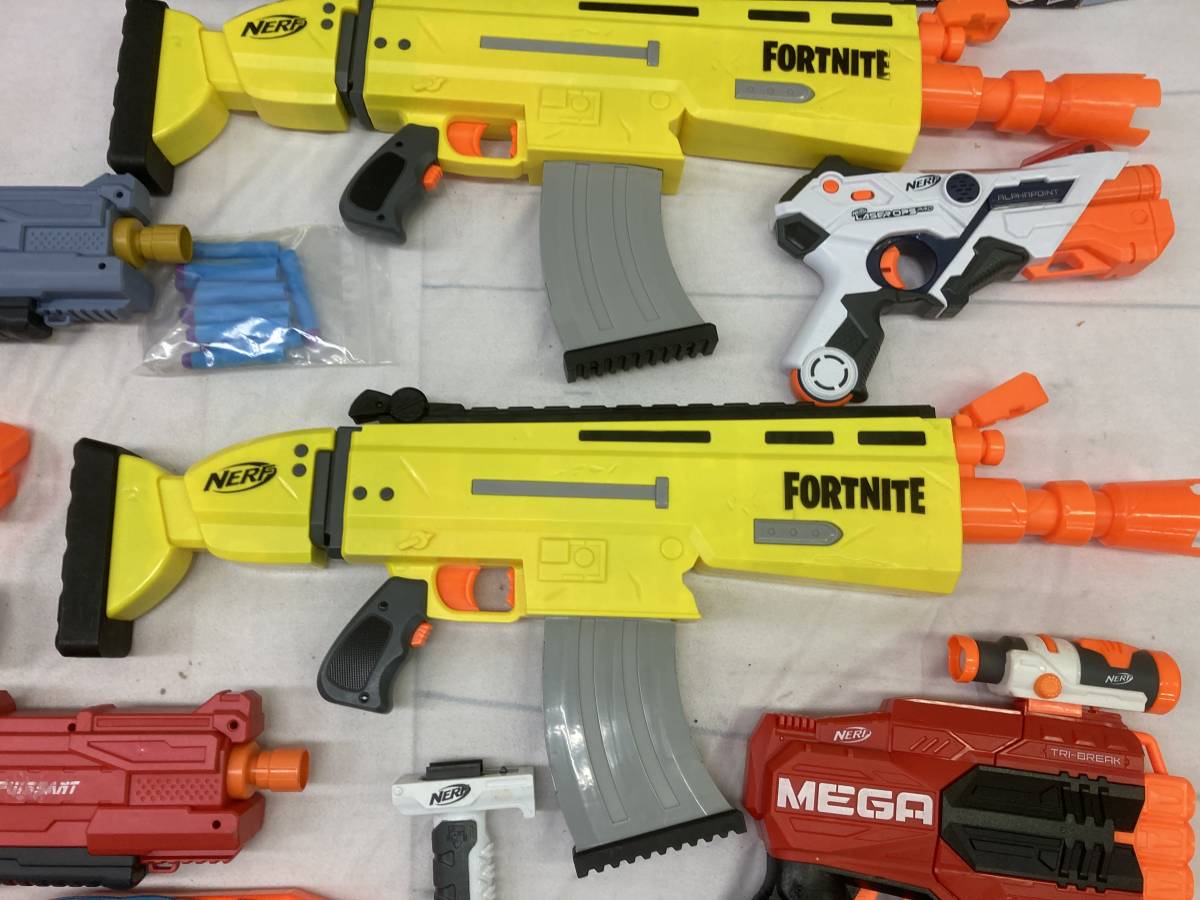 ★◆【ジャンク】ナーフ 大量セット FORTNITE ELITE MEGA など 傷汚れ欠品破損有 NERF 160サイズ_画像7