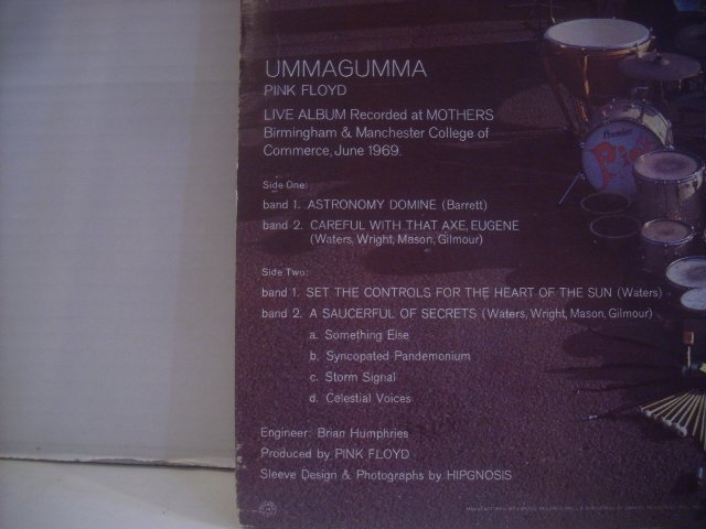 ● 輸入USA盤 ダブルジャケ 2LP PINK FLOYD / UMMAGUMMA ピンク・フロイド ウマグマ 1969年 CAPITOL RECORDS STBB-388 ◇r60112_画像3