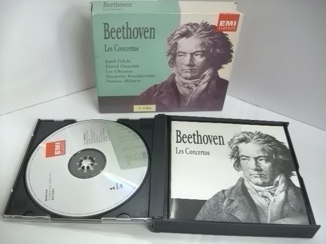 [4CD] Beethoven Piano Concertos Emil Gilels / ベートーベン　ピアノ協奏曲 ◇r60114_画像3