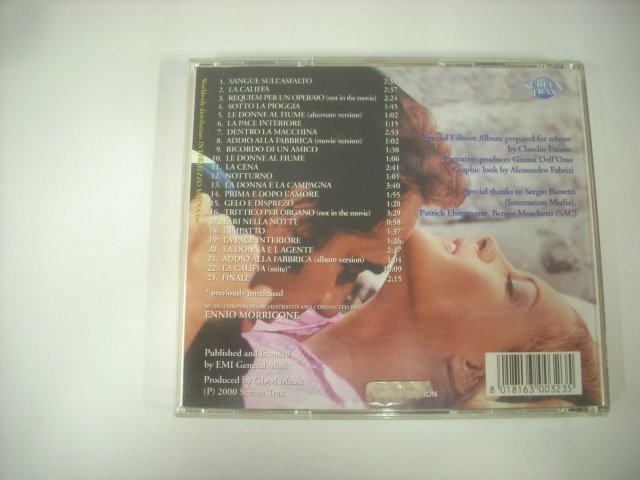 ■ 輸入ITALY盤 CD ENNIO MORRICONE / LA CALIFFA エンニオ・モリコーネ ラ・カリファ サントラ 1970年 CDST 323 ◇r60125_画像2