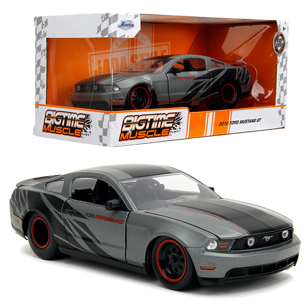 JADATOYS 1:24 BTM 2010 Ford Mustang GT ミニカー