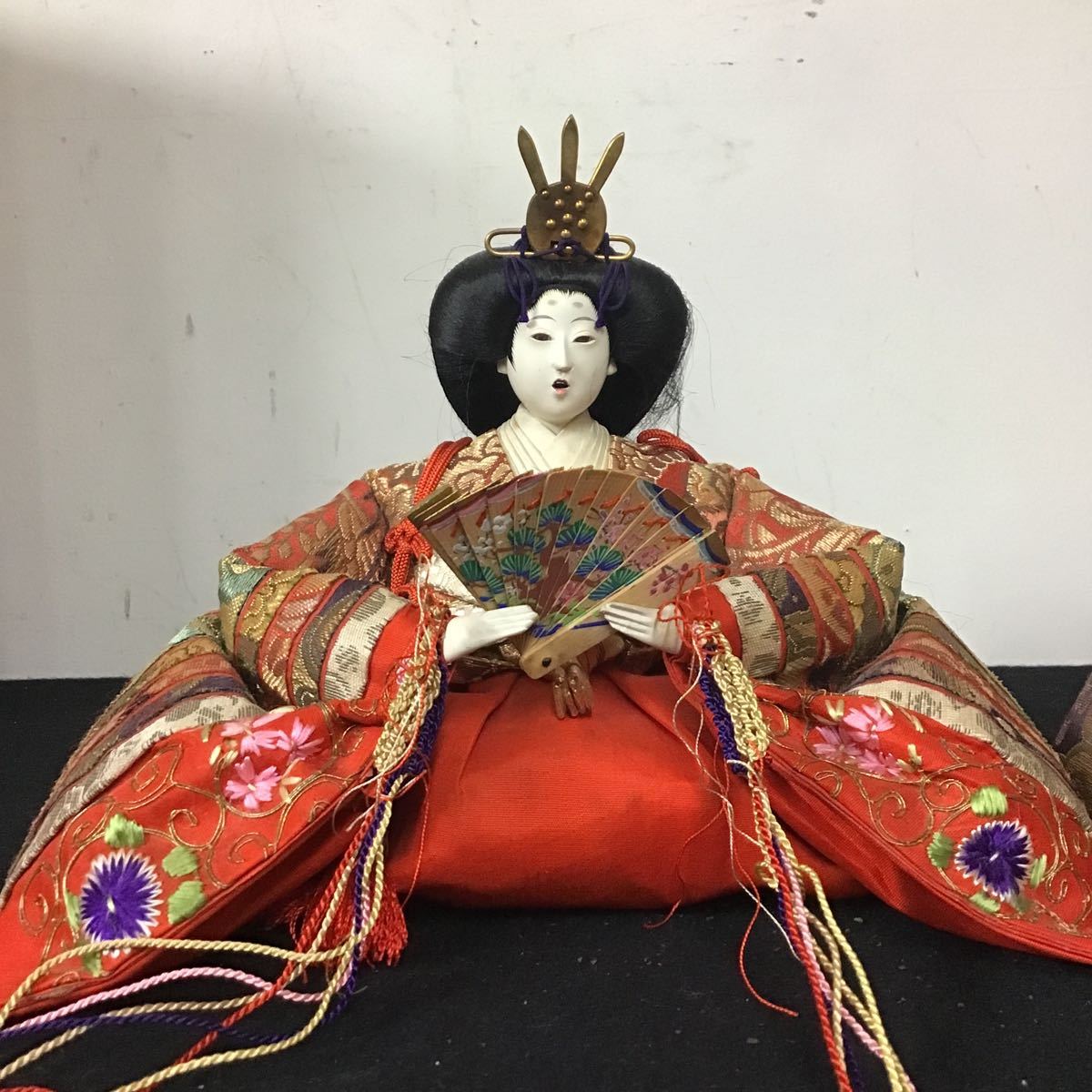昭和十年製 京人形 平安田中彌 ひな祭り 雛人形 内裏雛 雛道具 昭和十年製 京人形 平安田中彌 ひな祭り 雛人形 内裏雛 雛道具