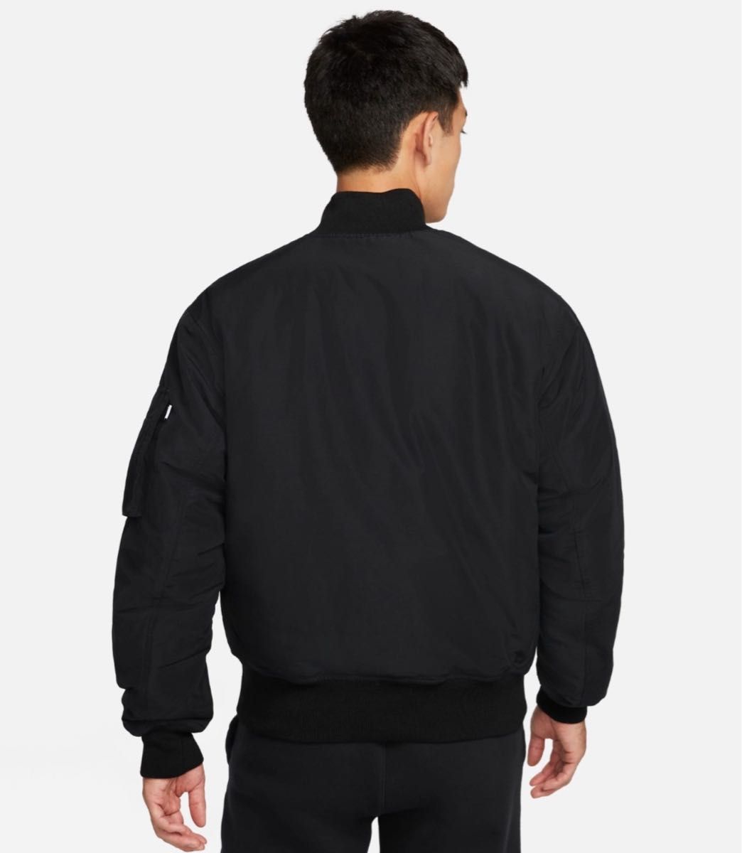 未使用ナイキ ジョーダンエッセンシャル MA-1 JACKET サイズL リバーシブル