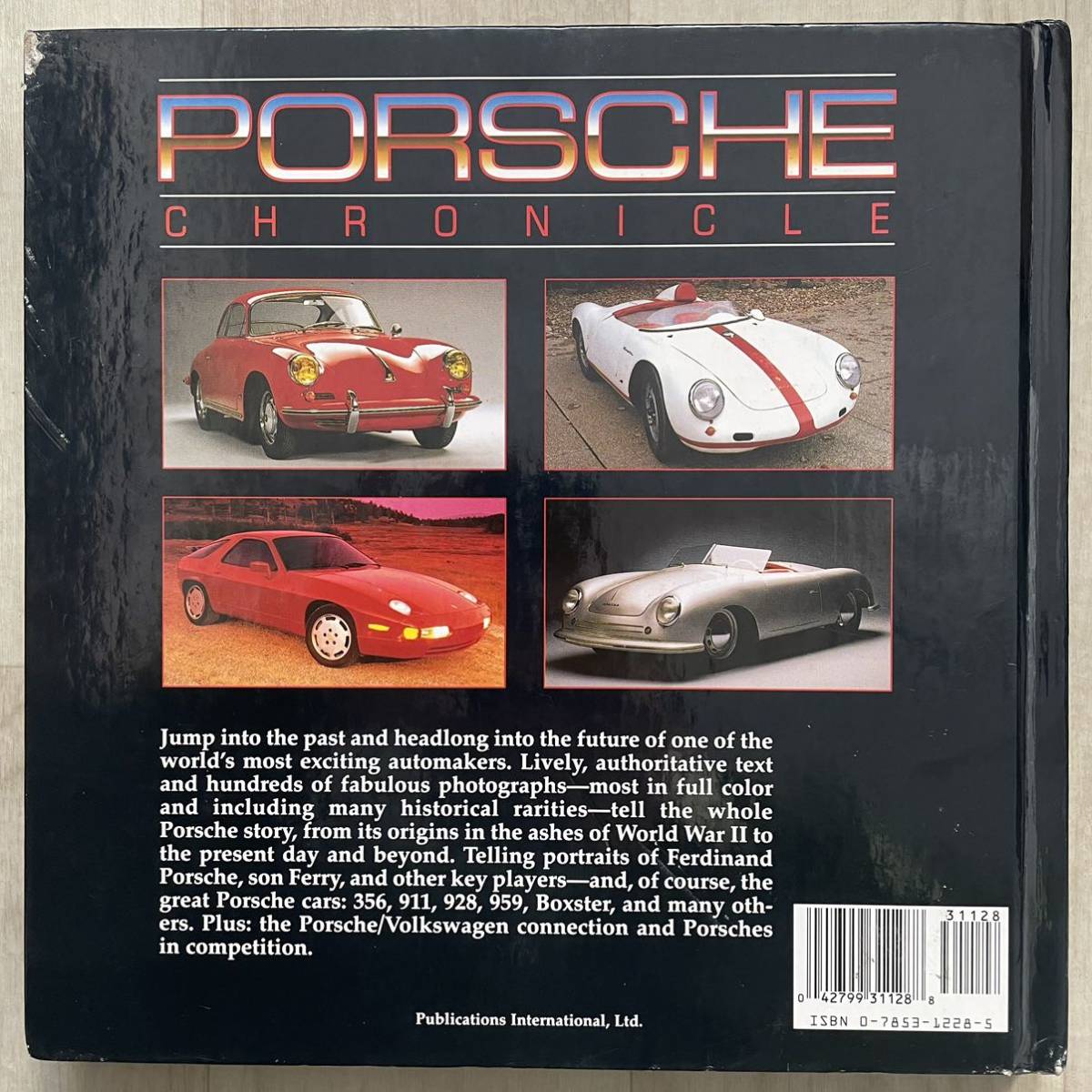 Porsche Chronicle by Auto Editors of Consumer Guide 1995年 ポルシェ クロニクル 911 914 924 944 968 928 カタログ 写真集 歴史 年代記_画像2
