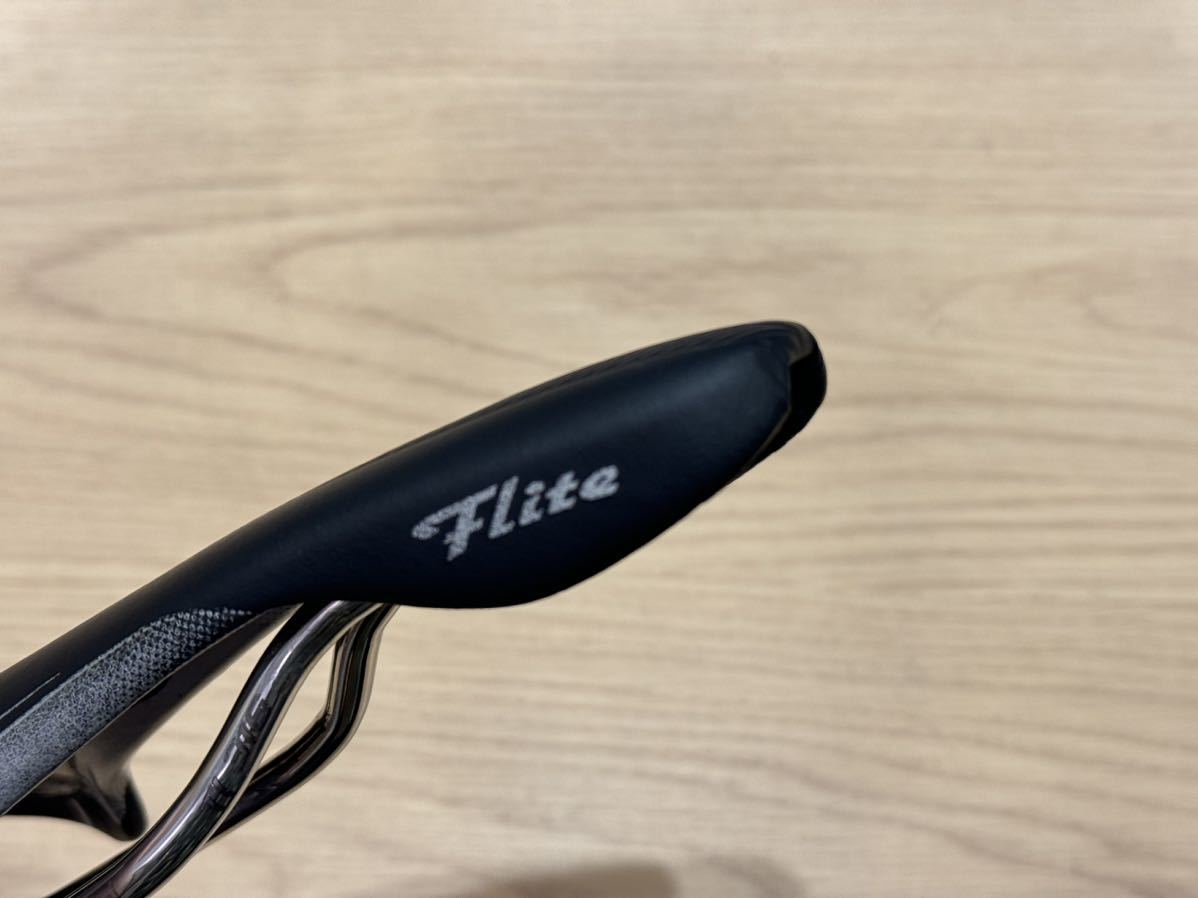 ■超美品■Selle Italia セライタリア FLITE Flow Ti316 サドル ロードバイク パーツ アクセサリー P0275の画像9