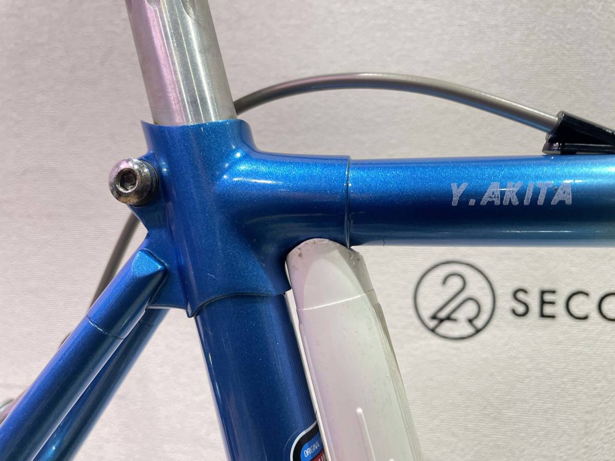 ■中古・希少ビンテージ■Panasonic パナソニック PRA-800 ORDER 90年頃 Wレバー SHIMANO DURA-ACE 7400 2×6s ロードバイク 完成車_画像4