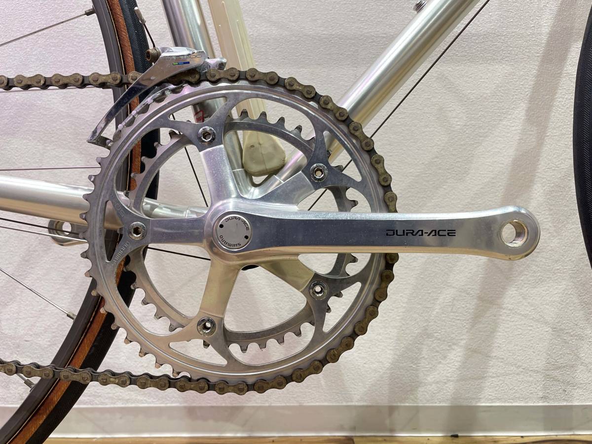 ■中古・希少ビンテージ■Panasonic パナソニック PRA-800 ORDER 90年頃 Wレバー SHIMANO DURA-ACE 7400 2×6s ロードバイク 完成車_画像8