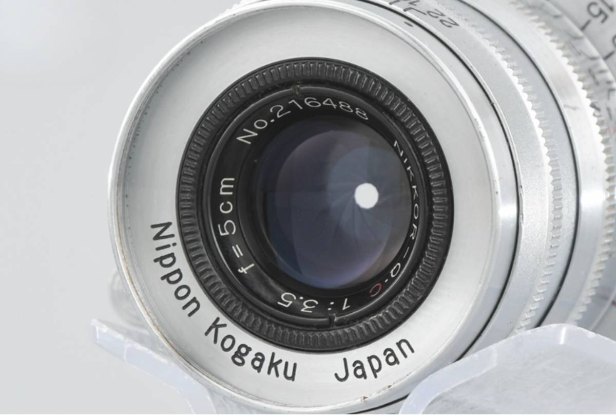 美品☆Nikon ニコン NIKKOR-Q・C 50mm 5cm F3.5 Lマウント L39 Nippon Kogaku Japan ##9087_画像8