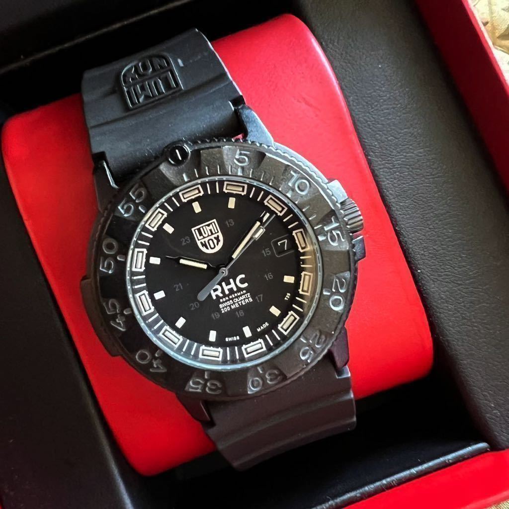 希少!未使用品! LUMINOX ルミノックス ロンハーマン 限定300本 ネイビーシールズ 3001 Ron Herman NAVY SEALS / ナイトホーク木村拓哉 ！_画像1