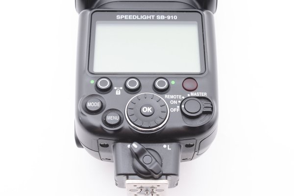 ★電源入るが発光不可ジャンク品★ ニコン NIKON スピードライト SB-910 ストロボ #12841_画像8