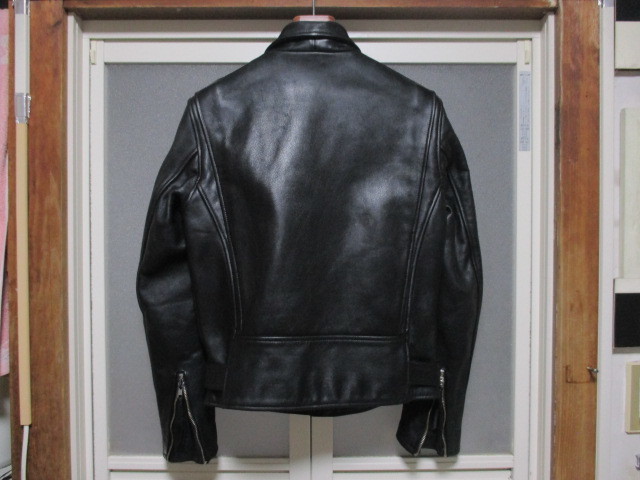  ultra sibINDIAN rider's jacket Dpoke cow leather meat thickness -ply thickness Indian Vintage style have been cleaned Ame Jean D pocket 