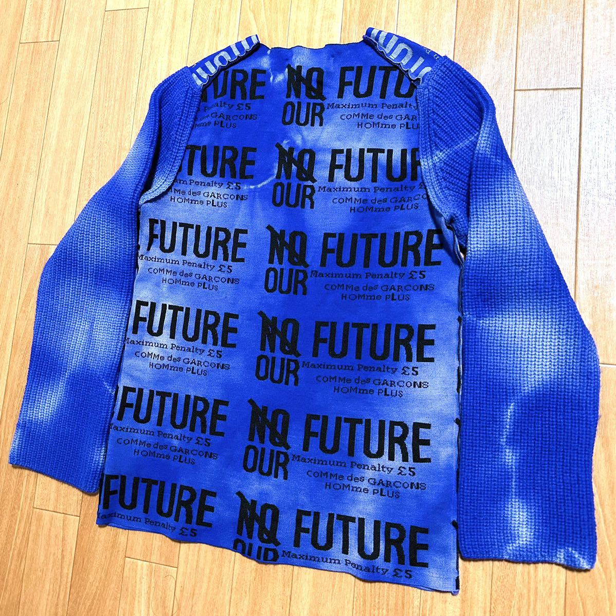 Jamie Reid COMME des GARCONS HOMME PLUS 2008AW рукав переключатель вязаный свитер J mi- Lead редкий no future time for magic archive 08aw