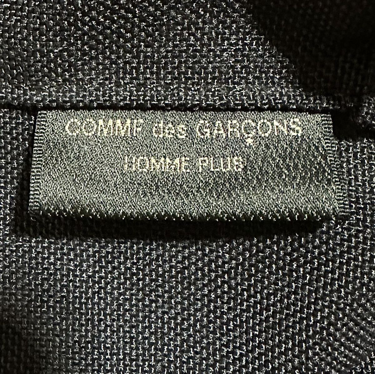 COMME des GARCONS HOMME PLUS コムデギャルソン オムプリュス リュック ブラック black 鞄 バックパック archive_画像8