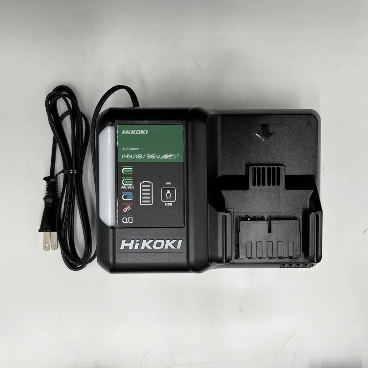 【未使用品】HiKOKI ハイコーキ コードレスインパクトドライバ WH36DC 36V 2XPSZ アグレッシブグリーン バッテリー 2個_画像6