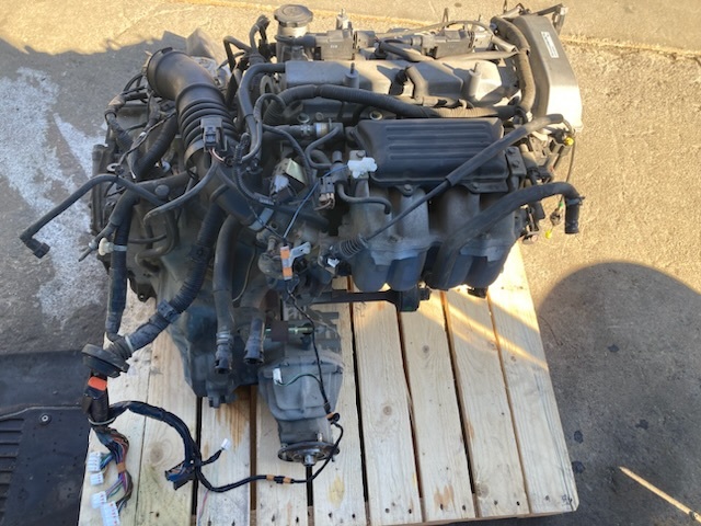  двигатель корпус трансмиссия Familia спорт BJFW Mazda FS AT 4WD GF7D-03-000 текущее состояние самовывоз 