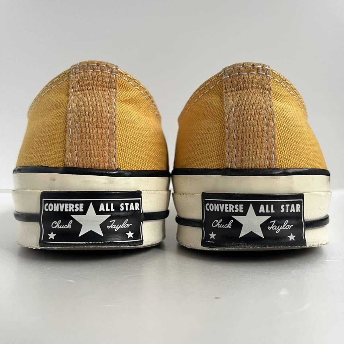 CONVERSE Converse CHUCKTaylor zipper Taylor ct70 sunflower yellow yellow color us6.5 25.0cm