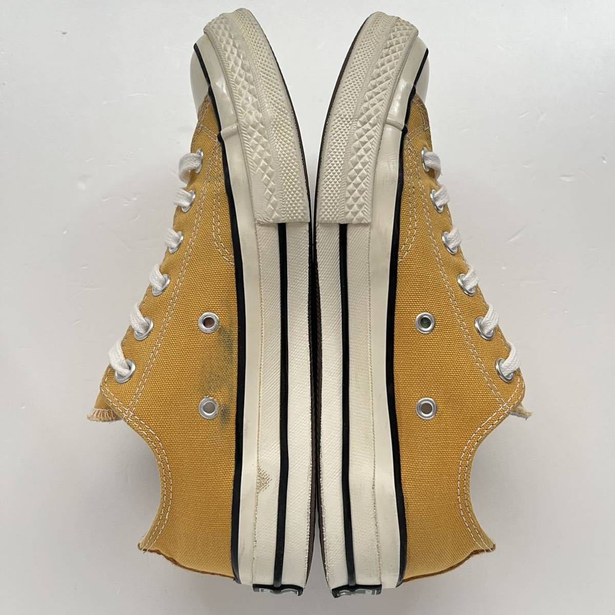 CONVERSE Converse CHUCKTaylor zipper Taylor ct70 sunflower yellow yellow color us6.5 25.0cm