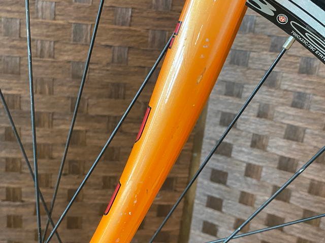 # FUJI CLASSIC Fuji Classic classic Kuromori orange pist bike bicycle Sapporo departure *